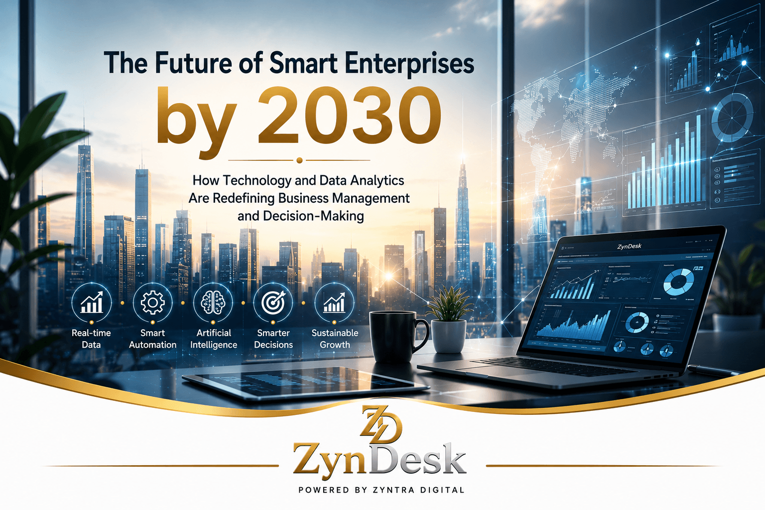 The Future of Smart Enterprises: ZYNDESK's Vision for 2030